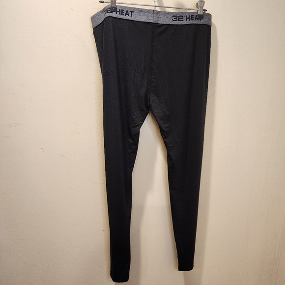 32 Degrees men's Black Layer Leggins Size L - Picture 8 of 9